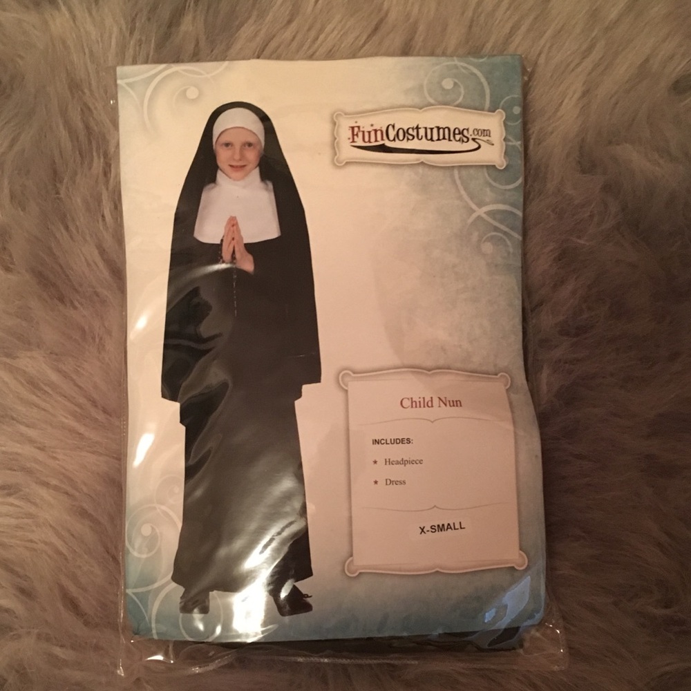 Child’s Nun costume. Worn once. XS
